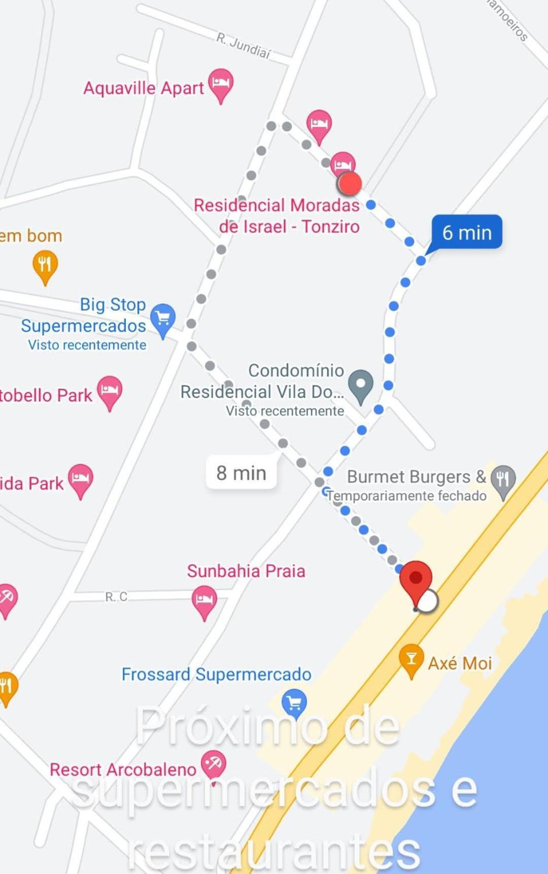 Casa Praia De Taperapuan Em Porto Порто Сегуро Екстериор снимка